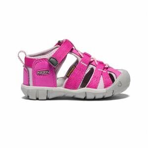 NEW KEEN girls toddler seacamp sandal in very berry/dawn pink